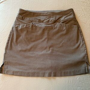 Lady Hagen Grey Golf Skirt